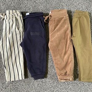 ZARA boys pants 12-18 months. Selling all 4 together.